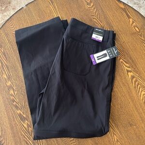 Eddie Bauer Women's Dark Wide Leg Pants